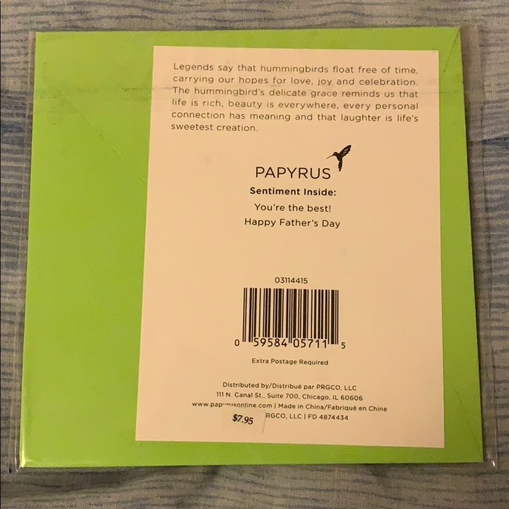 ⚡️5/$30⚡️Papyrus I love U dad, Father’s Day card - Picture 5 of 6